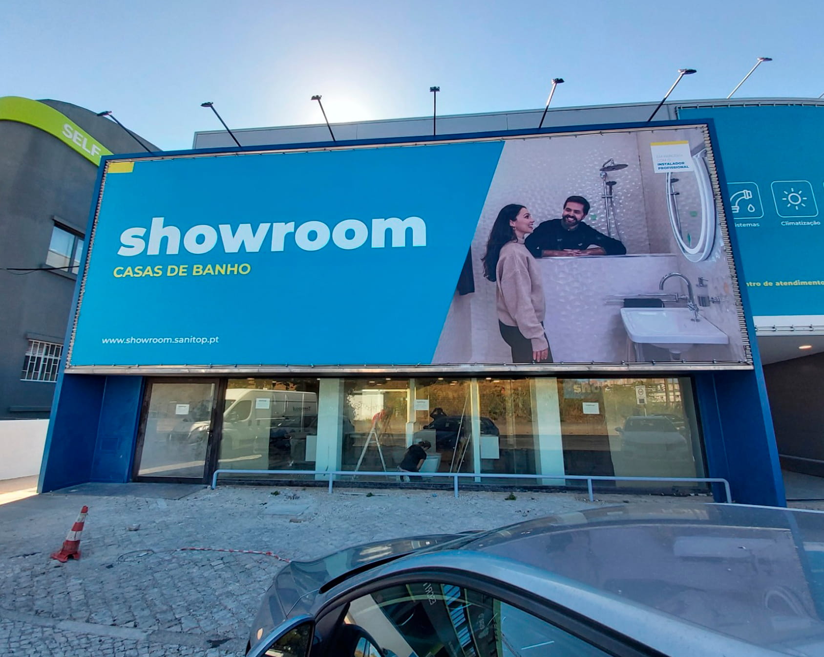 A nossa loja - Showroom Sanitop Lisboa